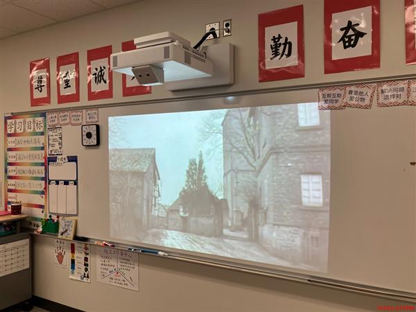 New classroom projector